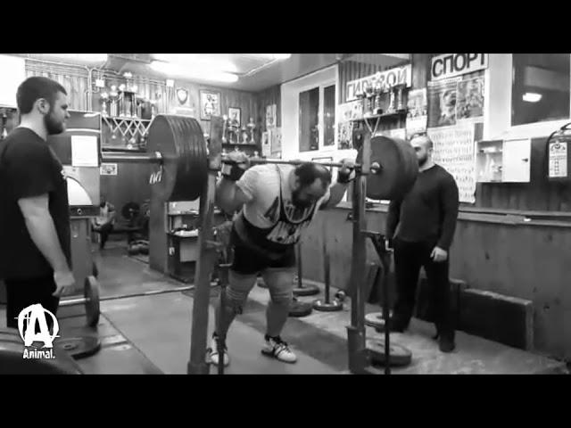 The Animal Underground: Andrey Malanichev Squats Heavy