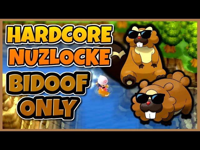 Pokémon Brilliant Diamond Hardcore Nuzlocke: With ONLY BIDOOF! (Pokémon Challenge)