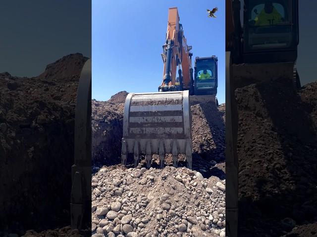 Excavating pitrun ground with CASE CX130D #excavation  #soil #fundation #excavating #newhomes #work