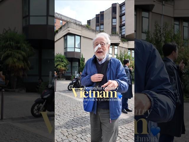 Beautiful country Vietnam random talk with a Frenchman #trinhmeow #lifestyle