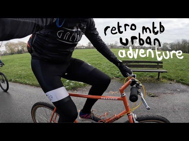 '87 Saracen meets adventure bikes. Retro MTB shakedown on urban trails