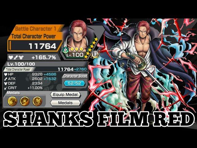 SHANKS FILM RED GAMEPLAY | ONE PIECE BOUNTY RUSH | OPBR