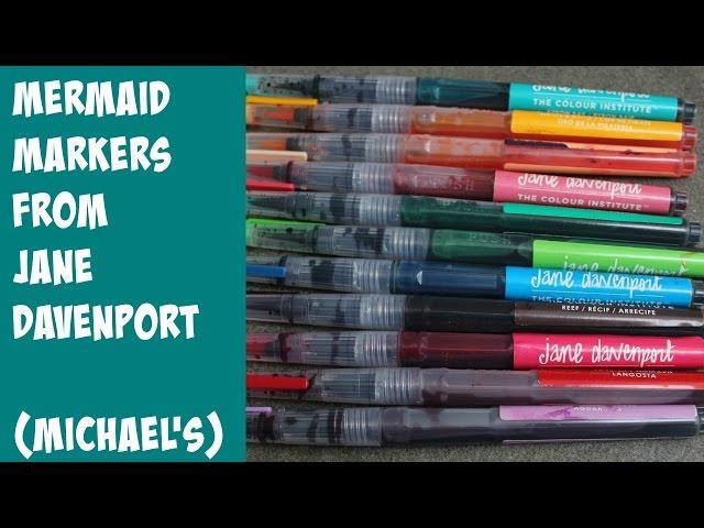 Mermaid Markers by Jane Davenport