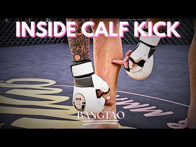 MMA Technique | Inside Calf Kick | George Hickman (Bangtao MMA)