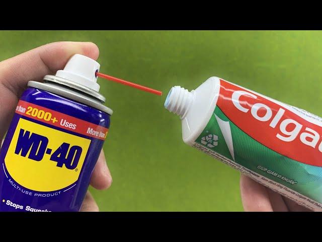 Mix WD 40 with Toothpaste! You Will Be Amazed With The Results