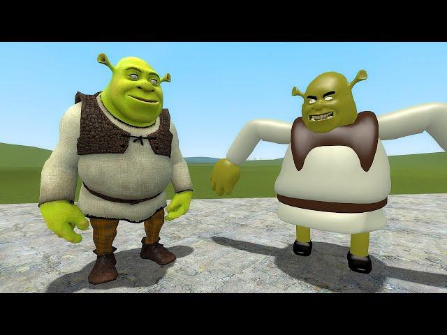 NEW SHREK vs SHREKT In Garry's Mod! (Memes vs Original)