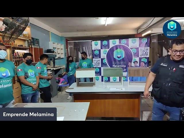 ENTRENAMIENTO EMPRENDE MELAMINA PRESENCIAL EN VIVO