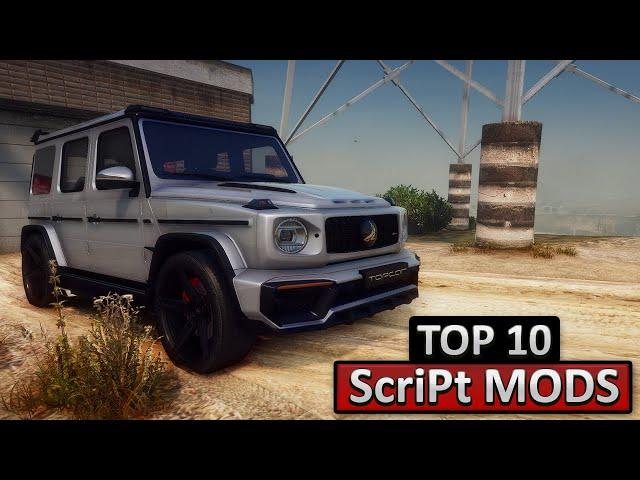 TOP 10 Script MODS for GTA 5 (2024) | Best scripts mods GTA V