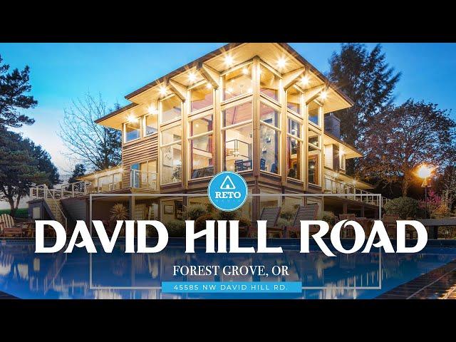 Oregon Real Estate Video Tour - 45585 NW David Hill Rd, Forest Grove