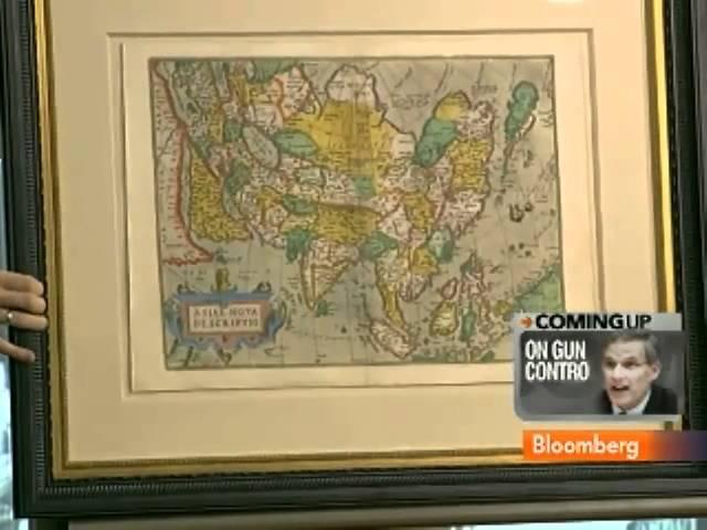 Arader Says Only `Very Wealthy' Collect Rare Maps Now