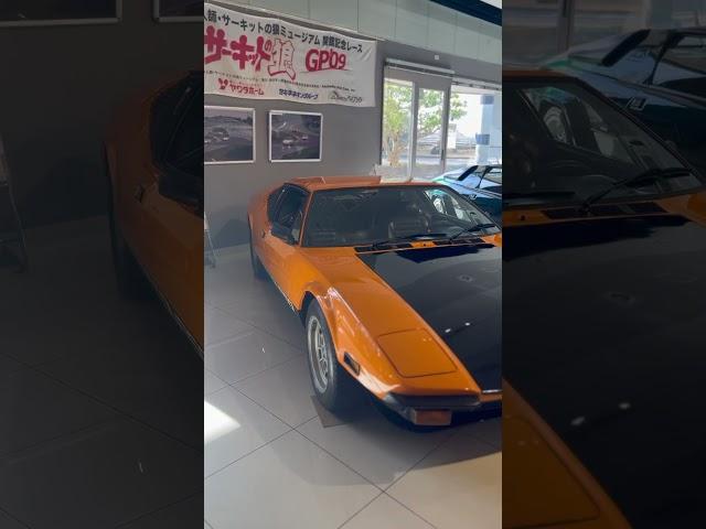 サーキットの狼ミュージアム デトマソ・パンテーラ が展示されています #サーキットの狼ミュージアム #サーキットの狼 #茨城県 #car #名車 #shorts #automobile #dji
