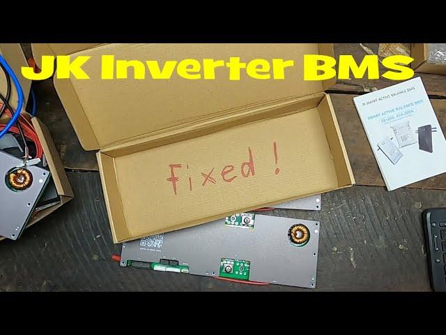 JK Inverter BMS Reset fixed! Here is what caused the issue...