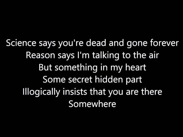 If I Believed - Lyrics (Starkid's Twisted)