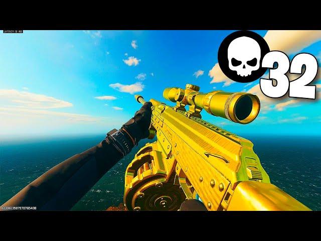 Call of Duty Warzone Solo Win RPK Gameplay PS5(No Commentary)