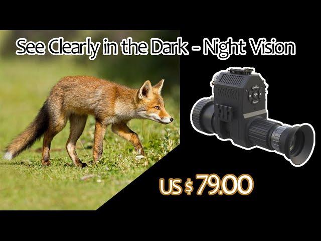 "See Clearly in the Dark - Best Night Vision Scope Camera | Review 2023