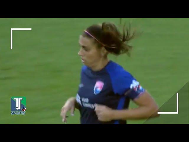 WATCH: Alex Morgan's RECORD BREAKING 50th GOAL in the NWSL