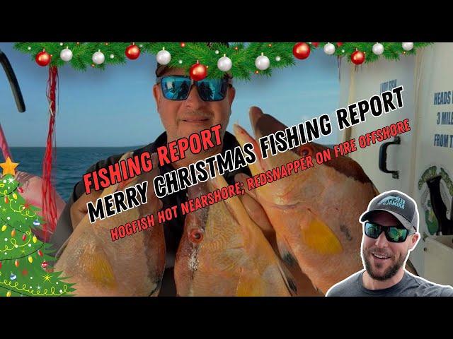 Fishing Report 12-20-2024 | MERRY CHRISTMAS | Hogfish HOT Nearshore | Hubbard's Marina