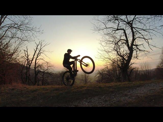 New Bike Day.     Radon Slide Trail