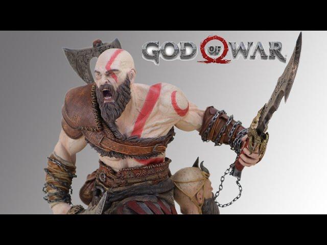 Kratos - GOD OF WAR - Painting 3D Printed Model