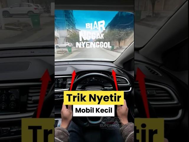 Trik Mengemudi Mobil Kecil, Mengukur Jarak agar aman #tipsotomotif #tipsmengemudi #otomotif #mobil