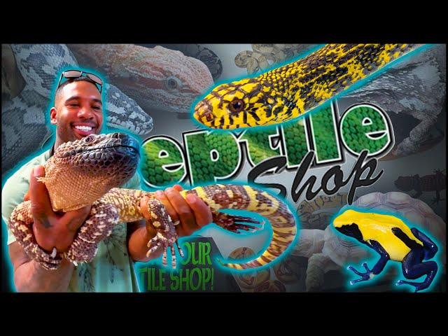 VISITING THE REPTILE SHOP, TEMECULA | THE REAL TARZANN