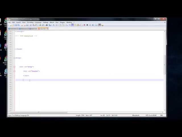 Notepad++ auto complete html tags