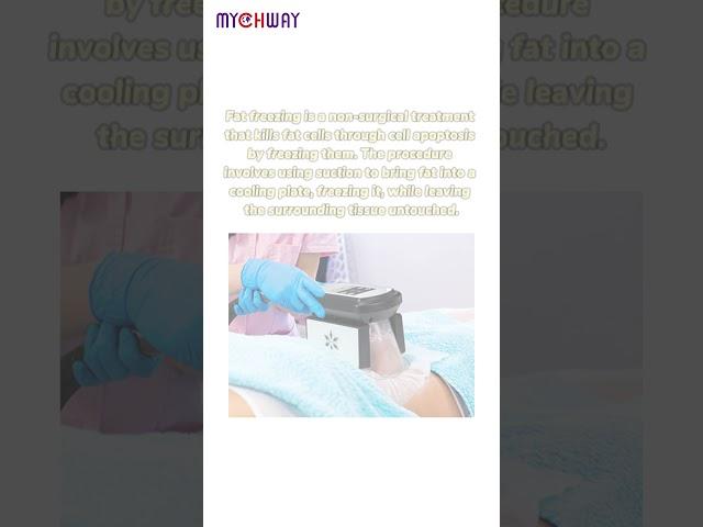 How Fat Freezing Machine Effectively Kills Fat Cells Without Any Surgery! #mychway #weightloss #fyp