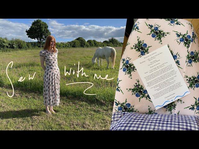 SEW WITH ME | WEDDING GUEST DRESS | MsRosieBea