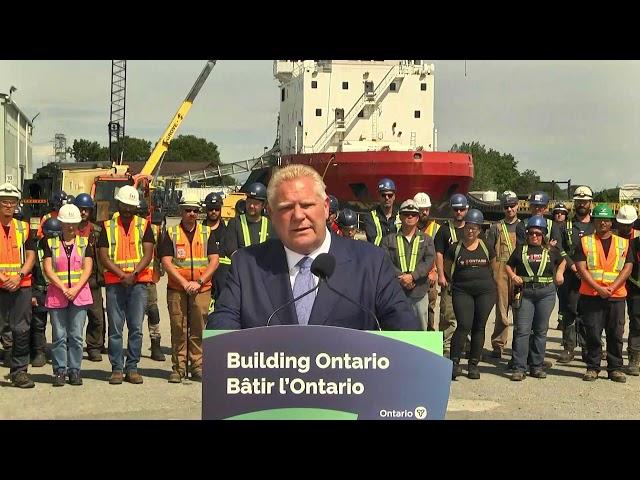 Premier Ford Holds a Press Conference | August 21