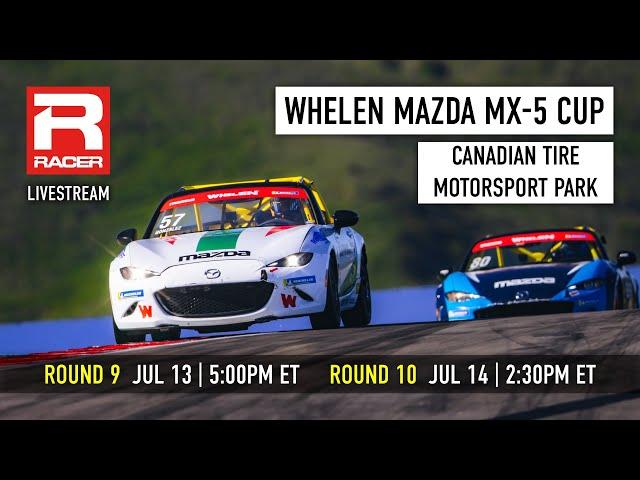 Mazda MX-5 Cup 2024 | Round 9 - Canadian Tire Motorsport Park | Livestream