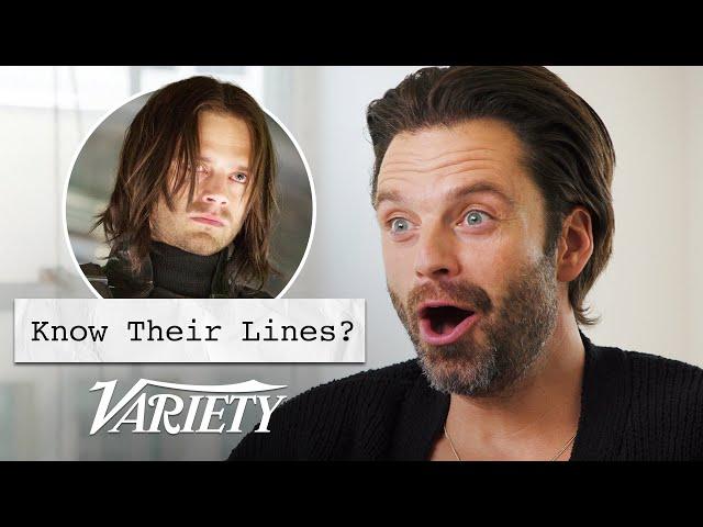 Does Sebastian Stan Know Lines From His Most Famous Movies & TV Shows?