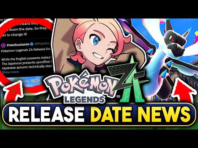 POKEMON NEWS! NEW LEGENDS Z-A RELEASE DATE DETAILS! FUTURE OF POKEMON UPDATES & MORE!