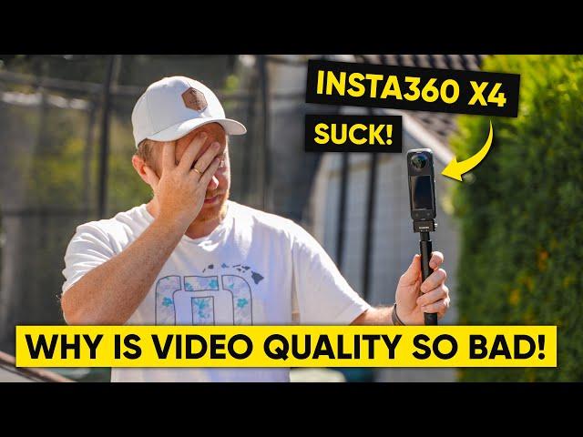 5 Reasons Your Insta360 X4 Videos LOOK BAD & How to Fix it in 2025!!