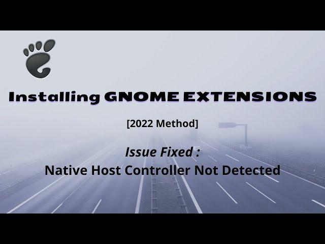 How To Install Gnome Extensions | Fixed : Native Host Controller Not Detected | Dash To Dock Install