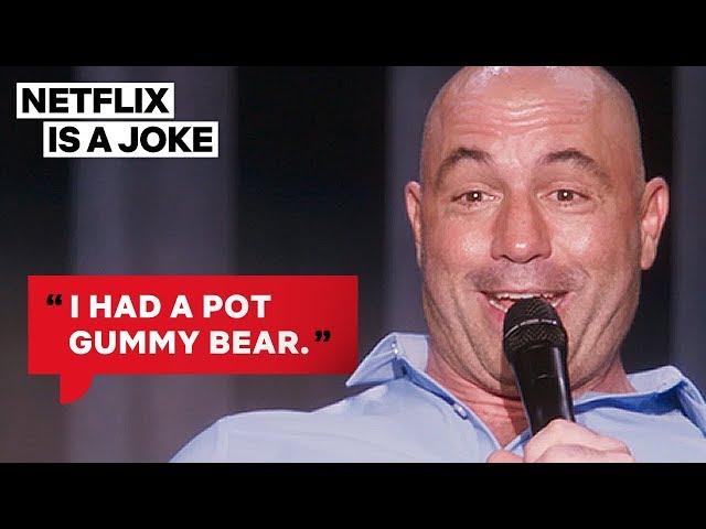 Joe Rogan Talks To Dolphins After Eating Edibles | Netflix Is A Joke