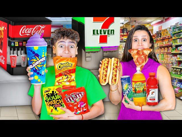 Eating 7-11 Food ONLY for a Day! 