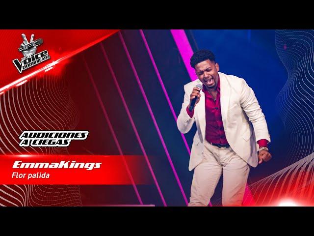 EmmaKings - Flor palida | Audiciones a Ciegas | The Voice Dominicana 2022