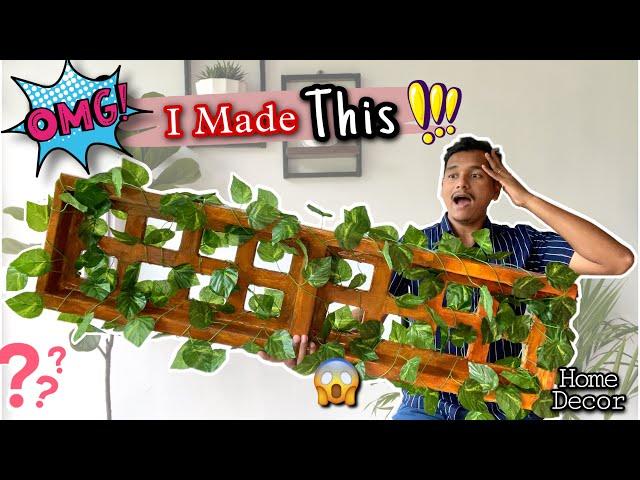 OMG I made this | Best out of waste | Home/Balcony Decor | DIY by JEET