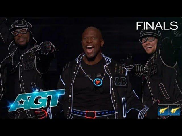 Terry crews Dances with Light Balence AGT Finale 2022|America's Got Talent|Global Got Talent #AGT