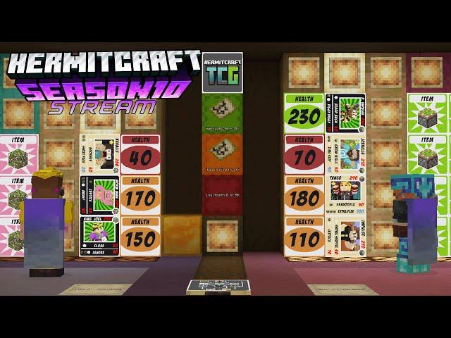 My First TCG Game of the Season!  - Hermitcraft Stream