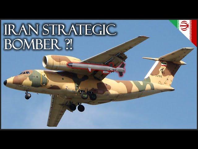 IRAN's strategic BOMBER ! Air cruise missile launch plan ?!