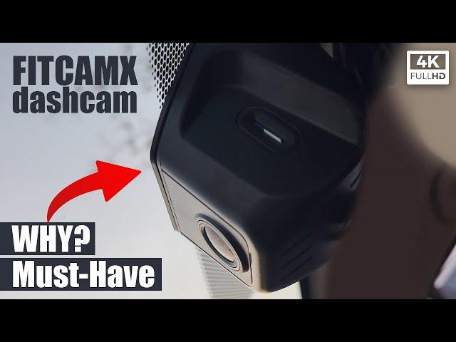 Why a 4K Dashcam is a Must-Have? FITCAMX Dash Camera!