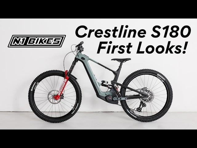 Crestline Bikes S180 eMTB: Unboxing and First Looks!