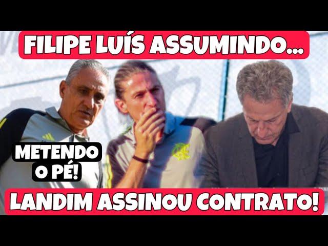 VAI ASSUMIR? FILIPE LUÍS É A BOLA DA VEZ NO FLA! LANDIM ASSINA… VENÊ SAI EM DEFESA: “JORNALISTA”!