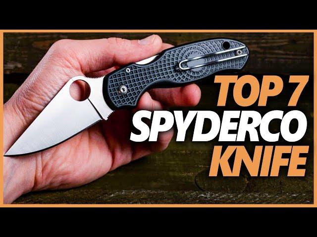 Top 7 Best Spyderco Knife in 2023 (EDC Folding Knives)