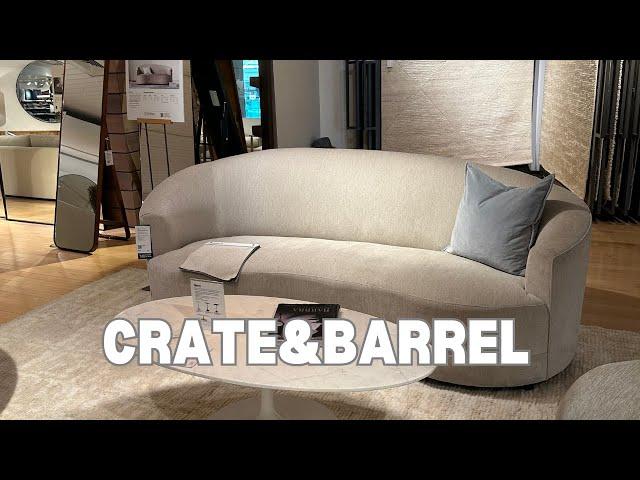 Crate&Barrel Tour: Stylish Furnishings & Inspiring Decor Ideas!