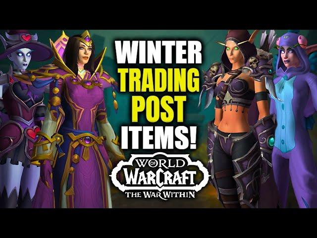 SYLVANAS Transmog Set Is FINALLY Here! Winter Trading Post Rewards! WoW | Dark Ranger General's Kit