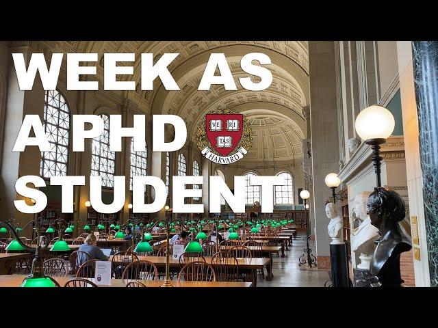 A Week as a Harvard Physics PhD Student