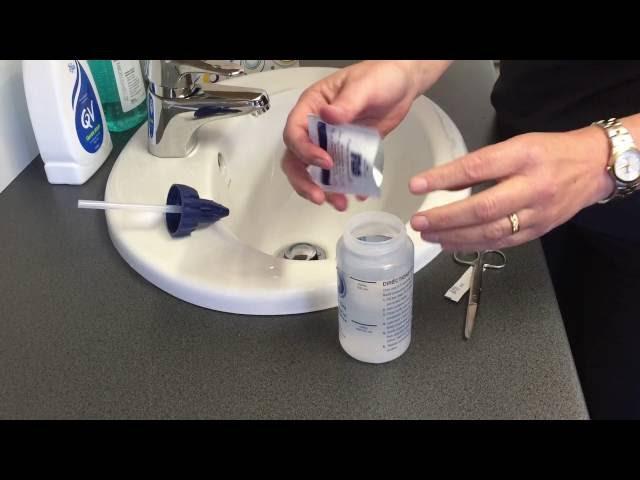 how to use a saline nasal rinse