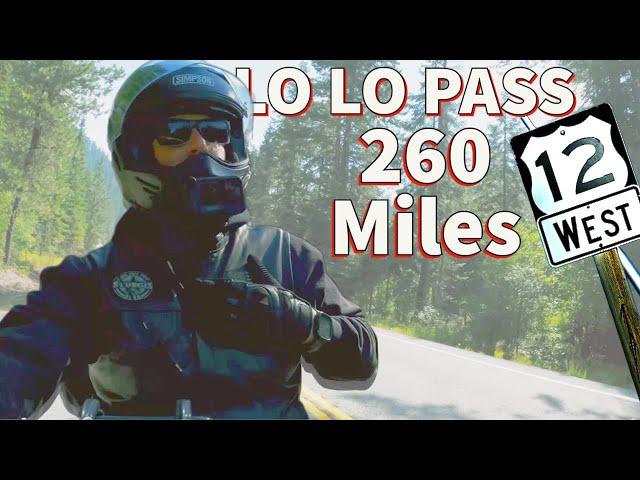 The most scenic road to ride on | 12 Days Behind Bars BONUS ( LoLo Pass Highway 12)